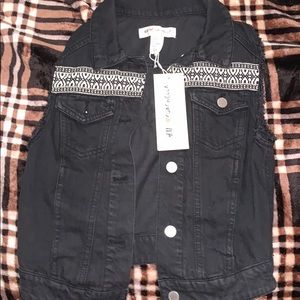 H&M X Coachella Jean Jacket Vest